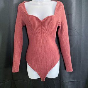Abercrombie & Fitch Long Sleeve Bodysuit Size Large